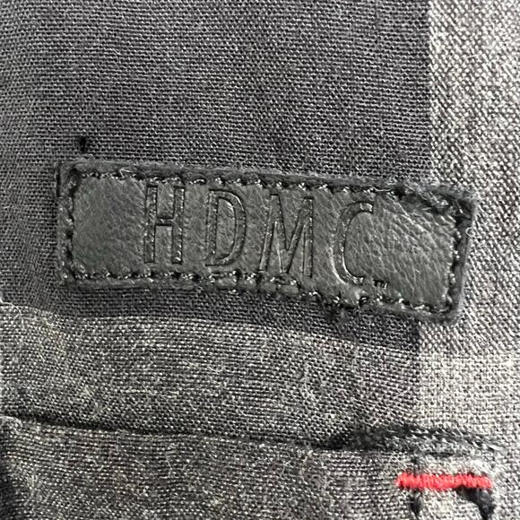 Harley Davidson button up shirt men’s L short sleeve metal buttons front pockets - Picture 7 of 9